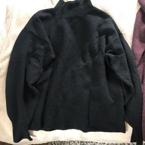 Black H&M Mock neck sweater